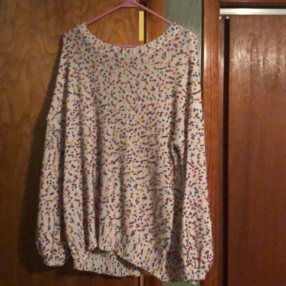 Confetti Cake Chunky Sweater